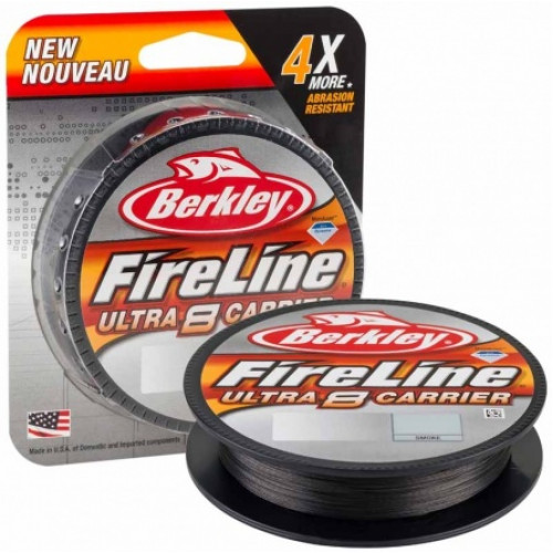 Плетеный шнур Berkley Fireline Ultra 8 Smoke 150m 0.25mm 17.4kg
