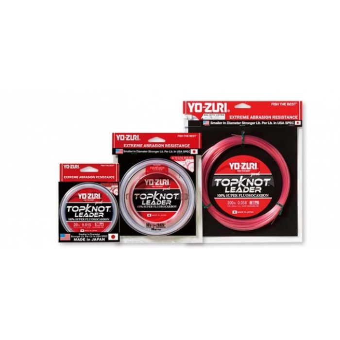 Леска Yo-Zuri Topknot Leader Fluorocarbon 100% 30yds 50lbs (0.620mm)